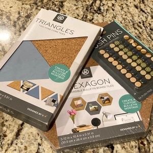 Ubrands Bulletin Board Office Decor Bundle